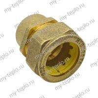 Соединение прямое для труб из нержавеющей стали 20-3/4