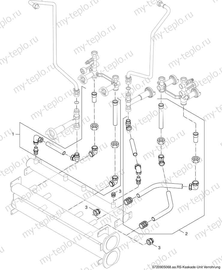 Запчасти Buderus Logamax plus GB162-100 купить в Чите