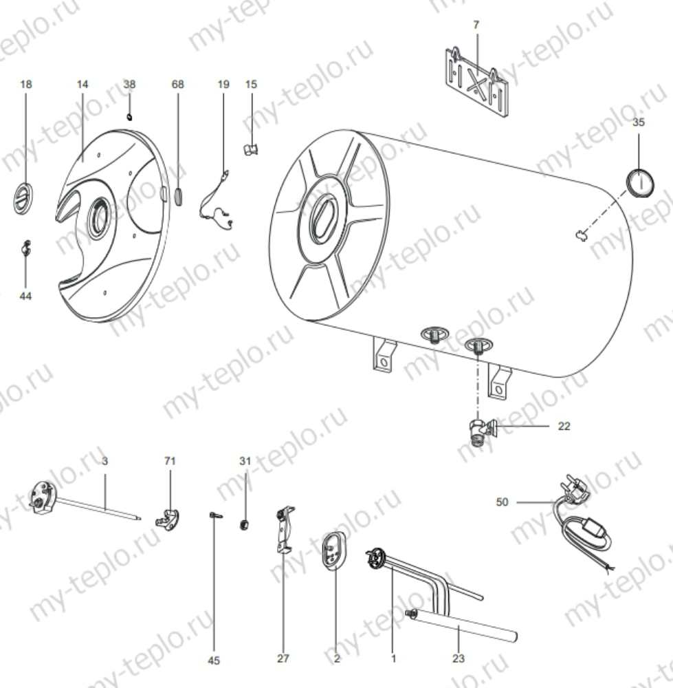 Запчасти Ariston ABS SGHP 80 H купить в Чите