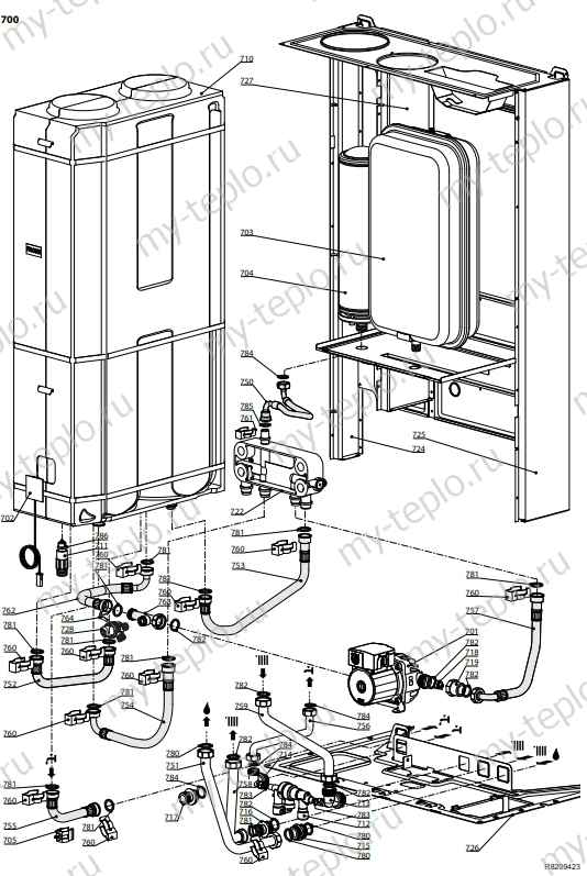 Запчасти для Ariston CLAS B X 24 FF: схема Запчасти Ariston CLAS B X 24 FF купить в Чите