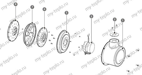 где купить запчасти котла Navien GA